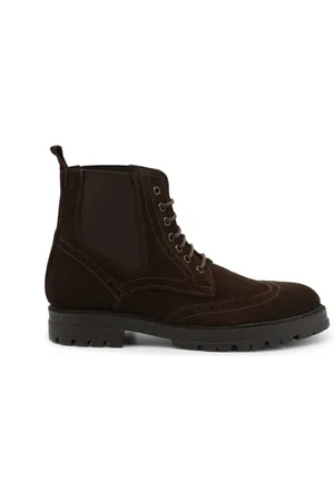 Duca Di Morrone Sko, Herre, Brun, 46 EU, Suede, Biagio Suede Støvler