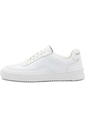 Filling pieces Sko, Herre, Hvid, 40 EU, Læder, Ripple Nappa Sneakers