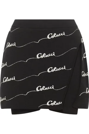 Carlo Colucci Nederdel, Dame, Sort, M, Nederdel med Integrerede Shorts