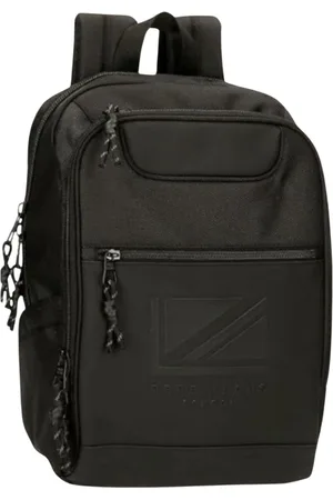 Pepe Jeans Taske, unisex, Sort, ONE SIZE, Uld, Stilfuld rygsæk med laptop rum