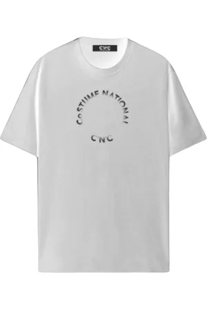 Costume National Top, Herre, Hvid, L, Bomuld, Herre Regular T-Shirt