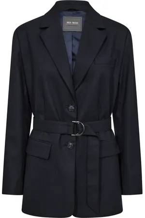 Mos Mosh Jakke, Dame, Blå, XL, Uld, Elegant Navy Blazer