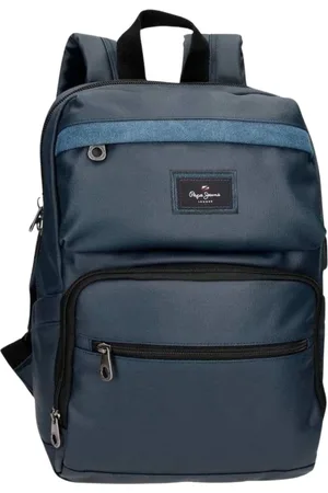 Pepe Jeans Taske, Herre, Blå, ONE SIZE, Polyester, Herre Court Dokumentholder Rygsæk