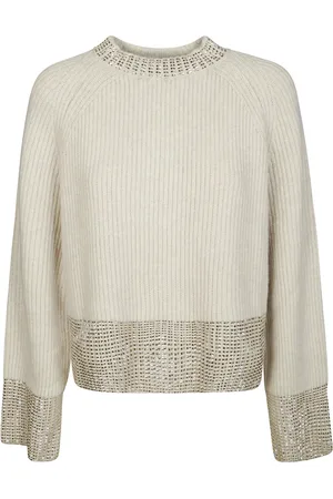 Golden Goose Strik, Dame, , XS, Uld, Raglan Boxy Crewneck Top