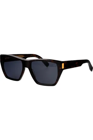 Dunhill Tilbehør, Herre, Brun, 56 MM, Uld, Stilfulde solbriller med Du0031S design