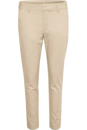 Kaffe Bukser, Dame, , S, Uld, Chino Pant Feather Gray