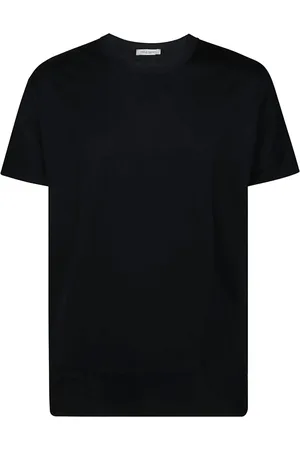 Paolo Pecora Top, Herre, Blå, S, Bomuld, Klassisk Bomuld T-shirt
