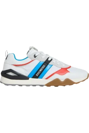 Bikkembergs Sko, Herre, Flerfarvet, 43 EU, Læder, Retro Herre Sneakers