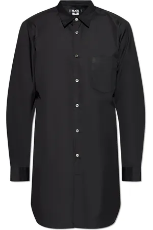 Comme des Garçons Bluser & Skjorter, unisex, Sort, XL, Bomuld, Bomuldsskjorte