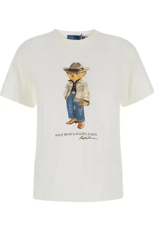 Ralph Lauren Top, Dame, Hvid, S, Hvide T-shirts og Polos med Polo Bear