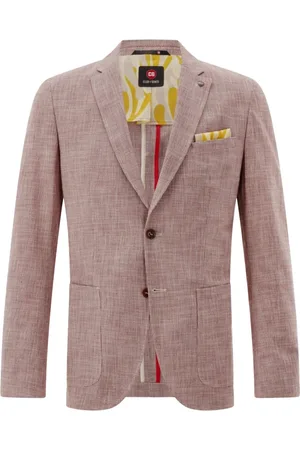 Club of Gents Jakke, Herre, Rød, L, Chris Rød Blazer