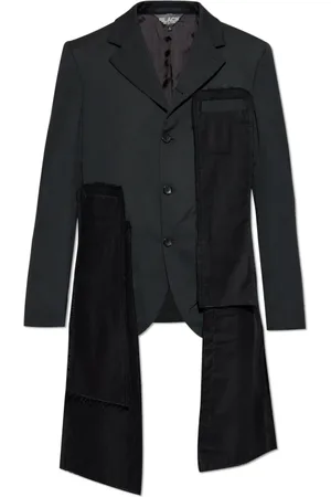 Comme des Garçons Jakke, Herre, Sort, L, Uld, Uld Blazer