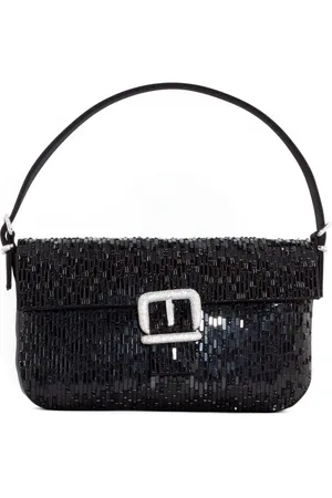 GEDEBE Taske, Dame, Sort, ONE SIZE, Satin, Sort Sequin Habibi Taske