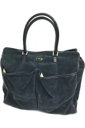 Anya Hindmarch Pre-owned, Dame, Blå, ONE SIZE, Tyl, Pre-owned Laeder totes