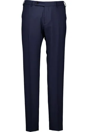 Berwich Bukser, Herre, Blå, 2XL, Uld, Marineblå Stilfulde Bukser
