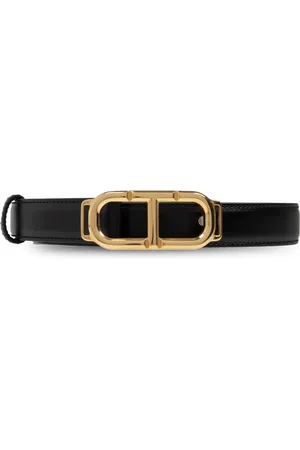 Tom Ford Tilbehør, Dame, Sort, 95 CM, Læder, Læderbælte