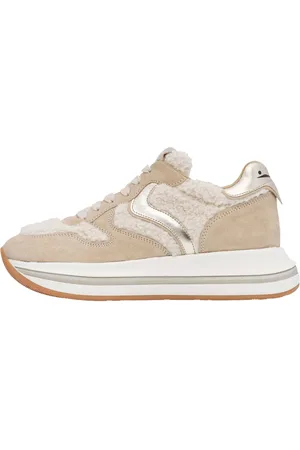 Voile blanche Sko, Dame, , 36 EU, Uld, Merry Curly.