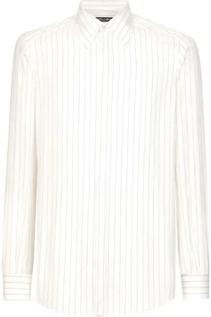 Dolce & Gabbana Skjorte, Herre, , XL, Uld, Stilfulde Skjorter