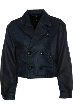G-Star Jakke, Herre, Blå, L, Cropped Peacoat Jacket