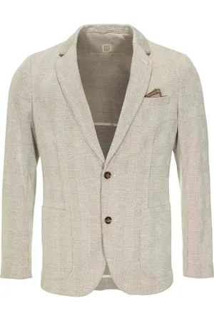 Born with Appetite Jakke, Herre, , XL, Uld, Colberts Zand Fame - Stilfuld Model