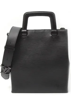 LOUIS VUITTON Pre-owned, Herre, Sort, ONE SIZE, Uld, Pre-owned Stof louis-vuitton-tasker