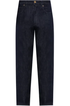 VERSACE Jeans, Herre, Blå, W30, Uld, Straight leg jeans