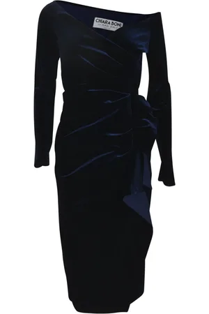 CHIARA BONI Kjole, Dame, Blå, XL, Blå Petite Robe Kjole
