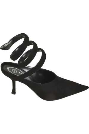 RENE CAOVILLA Sko, Dame, Sort, 37 EU, Elegante Sandaler til Kvinder