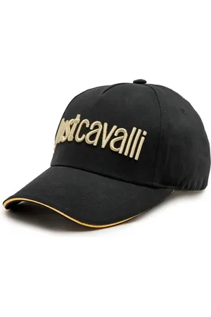 Roberto Cavalli Tilbehør, Herre, Sort, ONE SIZE, Uld, Stilfulde Hatte Samling