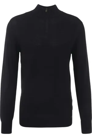 Genti Sweathshirts & Hoodies, Herre, Sort, L, Turtle Zip Sweater Sort