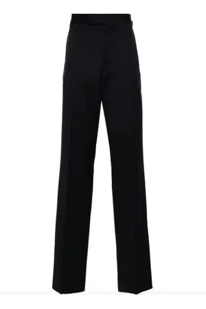Vivienne Westwood Bukser, Herre, Blå, M, Uld, Marine Bukser Stilfuldt Casual Wear