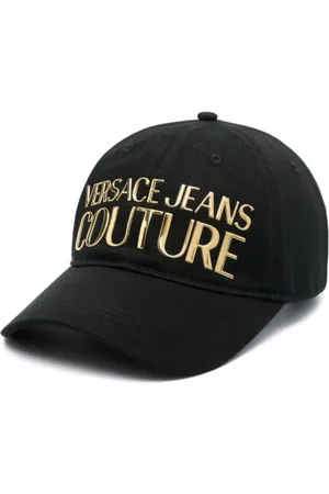 VERSACE Tilbehør, Dame, Sort, ONE SIZE, Uld, Stilfulde Hatte Kollektion
