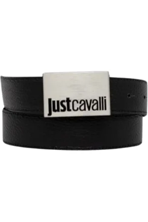Roberto Cavalli Tilbehør, Herre, Sort, 80 CM, Uld, Stilfulde Bælter