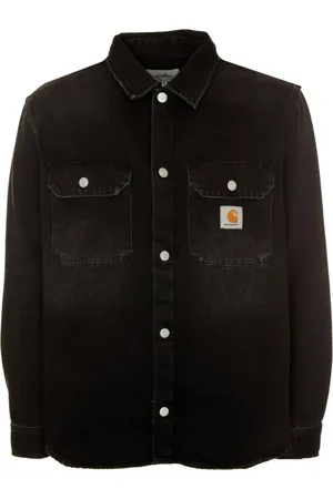 Carhartt Jakke, Herre, Sort, XL, Uld, Harvey Overshirt