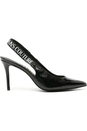 VERSACE Sko, Dame, Sort, 40 EU, Flade sko til kvinder