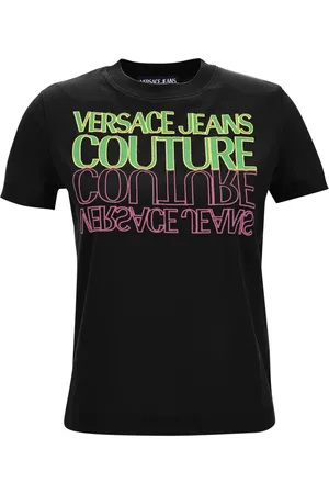 VERSACE Top, Dame, Sort, XS, Uld, Moderne T-shirts og Polos