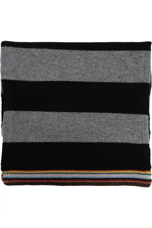 Paul Smith Tilbehør, Herre, Grå, ONE SIZE, Uld, Uldtørklæde