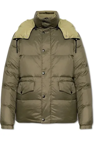 YVES SALOMON Jakke, Herre, Grøn, 2XL, Uld, Vendbar jakke med aftagelig hætte
