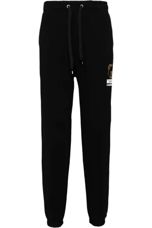 Moschino Bukser, Herre, Sort, XL, Bomuld, Bomuld Blandet Bukser