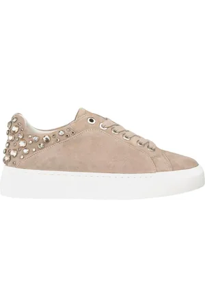 Alma en Pena Sko, Dame, , 36 EU, Læder, Studded Læder Sneaker Platform Sko