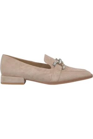 Alma en Pena Sko, Dame, , 41 EU, Læder, Loafer med rhinestone spænder