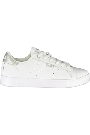 Fila Sko, Dame, Hvid, 41 EU, Læder, Elegant Sporty Lace-Up Sneakers