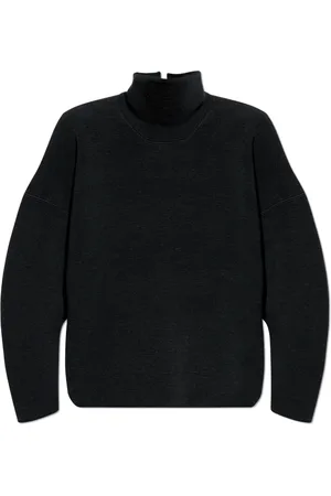 FEAR OF GOD Strik, Herre, Sort, L, Uld, Uld Turtleneck ‘Ottoman’