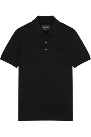 Lyle & Scott Top, Herre, Sort, M, Tonal Eagle Polo Shirt