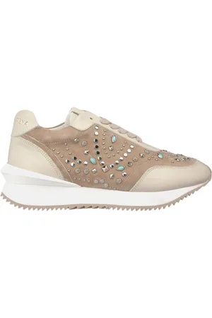 Alma en Pena Sko, Dame, , 42 EU, Uld, Studded Platform Sneakers