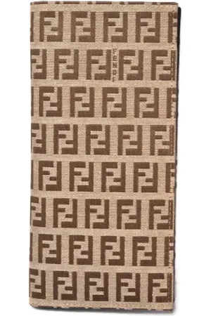 Fendi Pre-owned, Herre, Brun, ONE SIZE, Tyl, Pre-owned Canvas punge