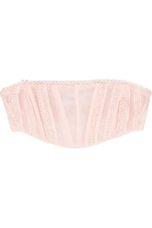 CHARO RUIZ IBIZA Top, Dame, Lyserød, S, Støvet Top Fhary Bluse