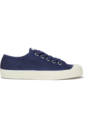 Novesta Sko, Herre, Blå, 42 EU, Denim, Denim Transparent Sneakers