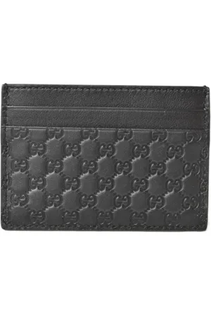 Gucci Pre-owned, Herre, Sort, ONE SIZE, Tyl, Pre-owned Laeder punge