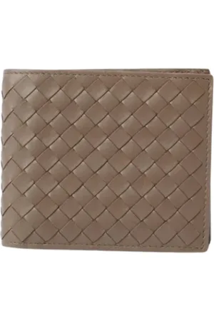Bottega Veneta Pre-owned, Herre, Grøn, ONE SIZE, Tyl, Pre-owned Laeder punge